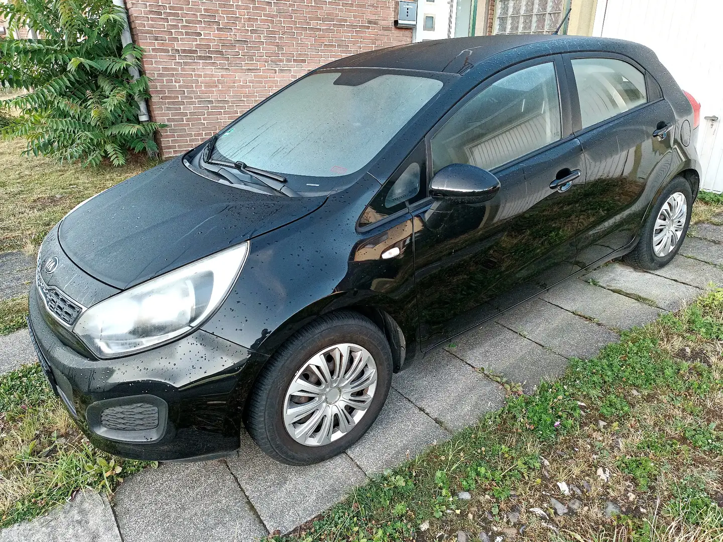 Kia Rio Edition 7 109PS-Serviceheft-TÜV Neu-Klima-5-Türer Schwarz - 1