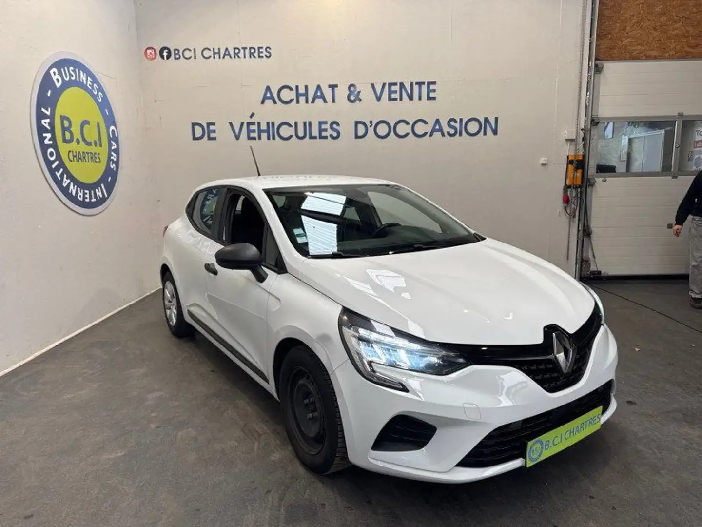 Renault Clio V STE 1.0 SCE 65CH AIR - 21 Blanc - 2