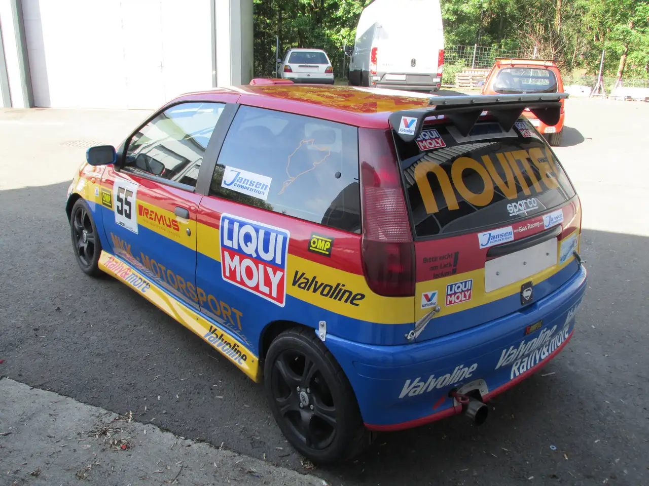 Fiat Punto 176 GT Turbo Motorsportfahrzeug, foto 4