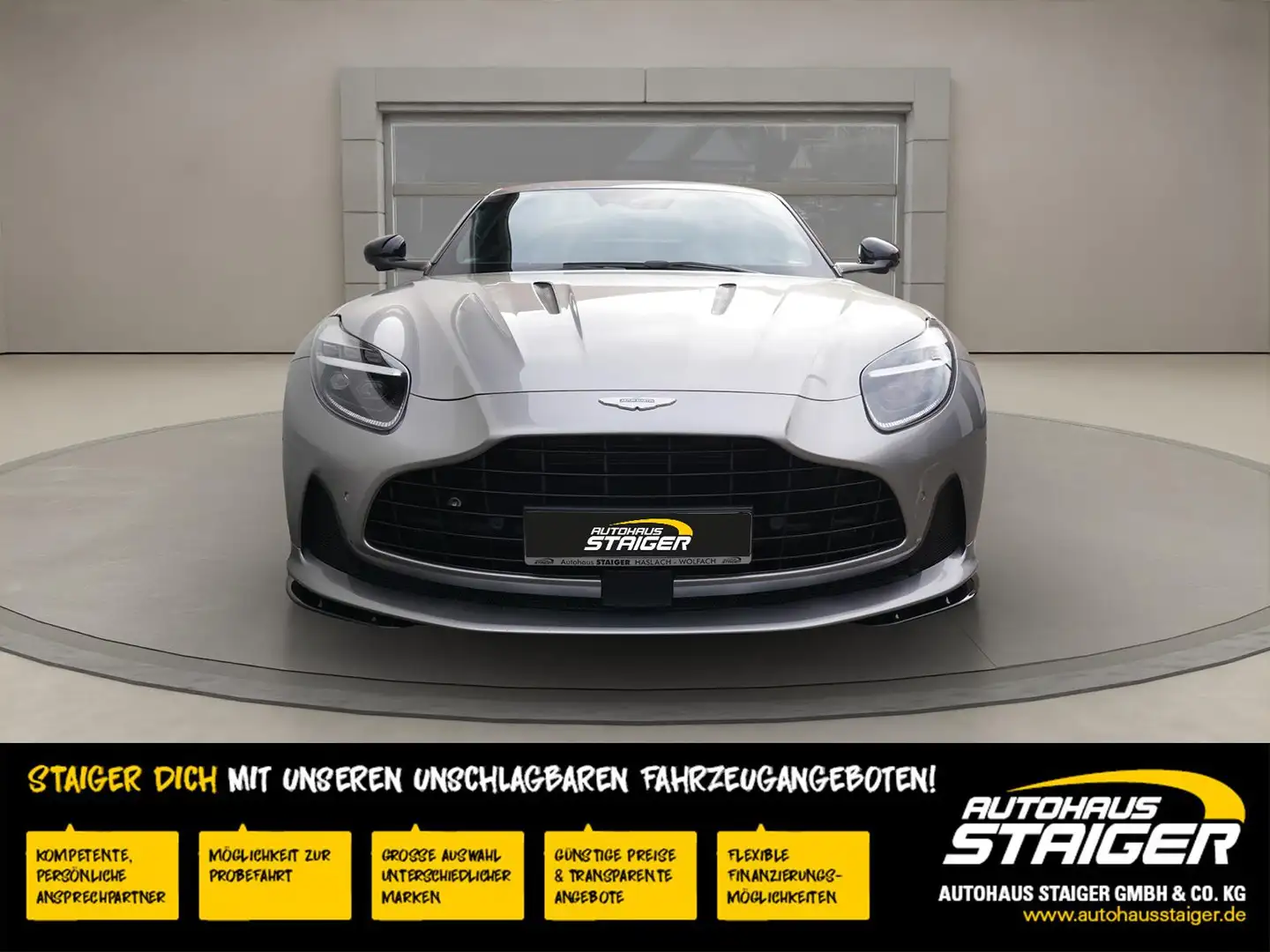 Aston Martin DB12 Coupé+Sitzheizung+Keramikbremse+Kamera+ Plateado - 2