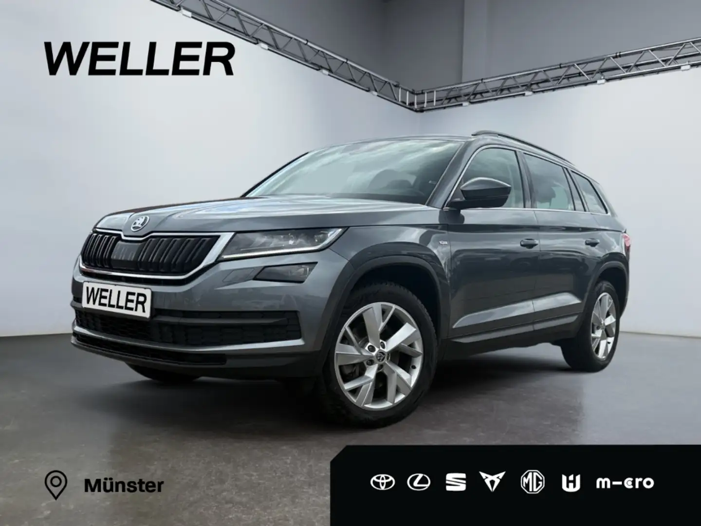 Skoda Kodiaq 2.0 TSI DSG Soleil 4x4 *Standhz*Navi*AHK* Grau - 1