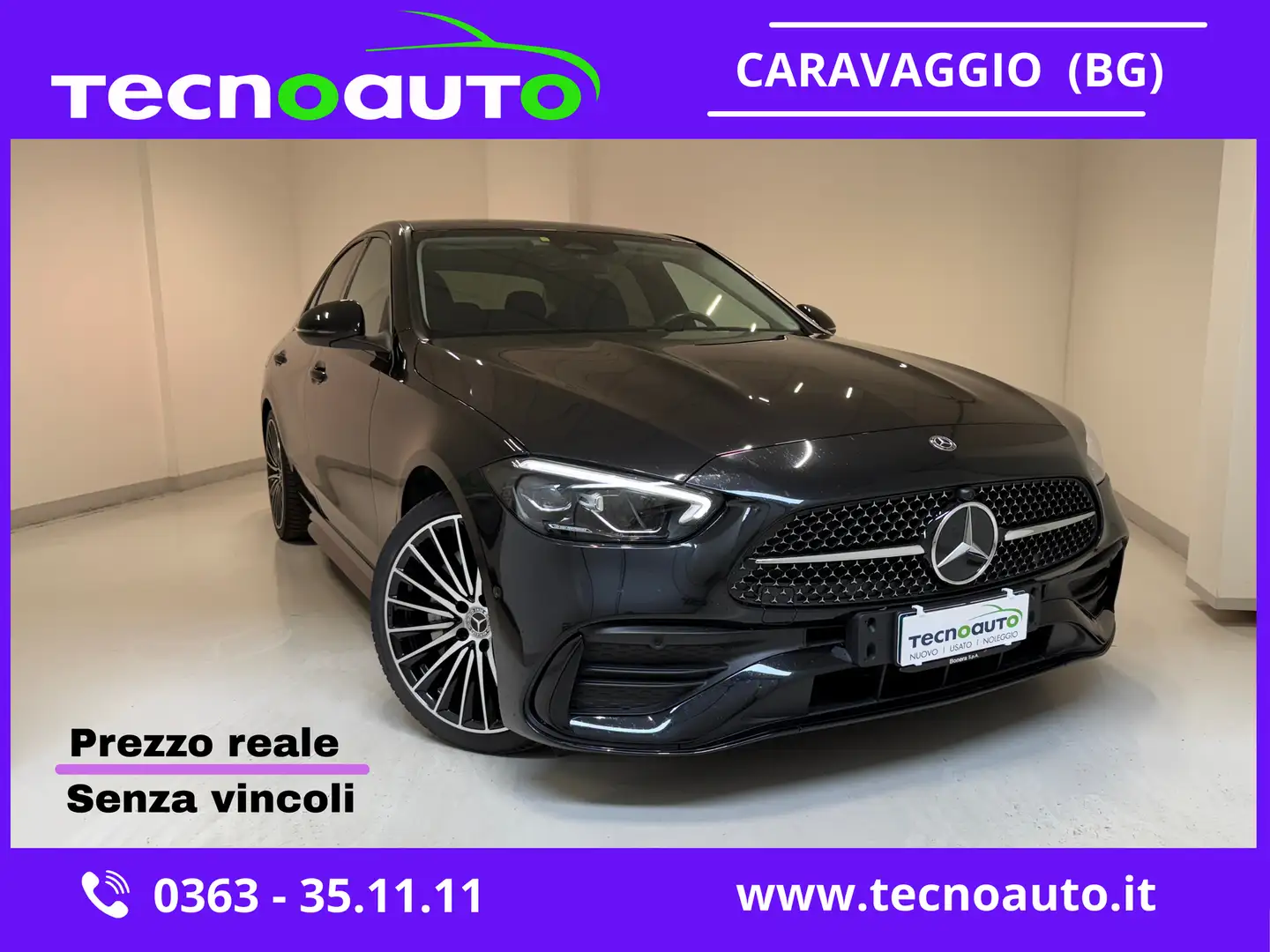 Mercedes-Benz C 220 C 220 d Mild hybrid Premium Nero - 1