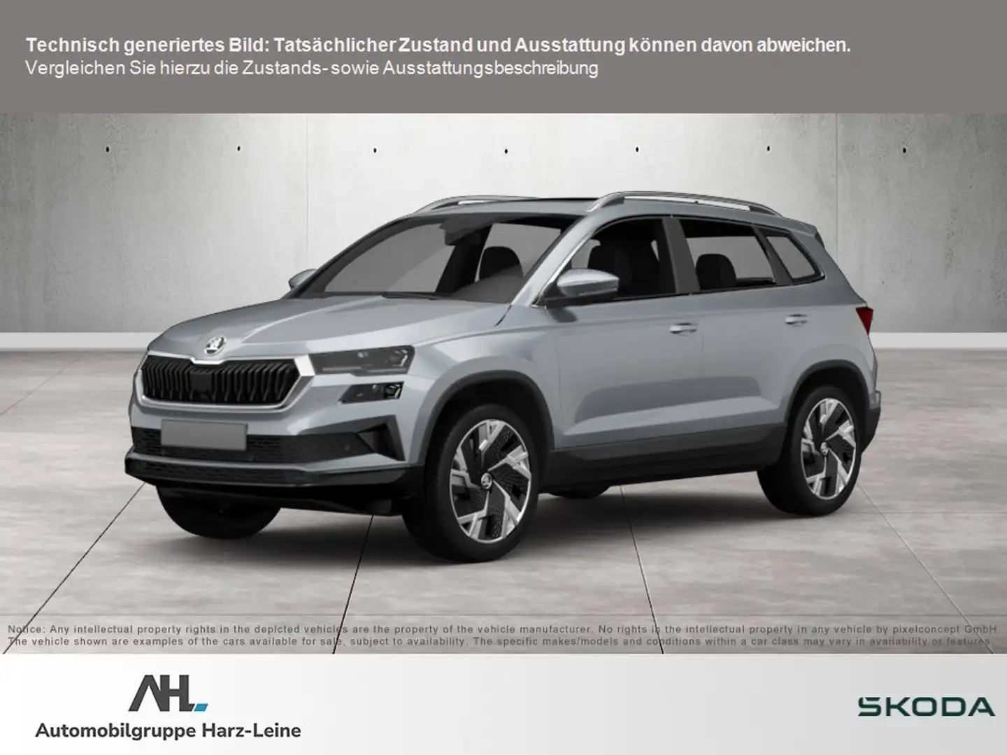 Skoda Karoq Drive Tour 1,0 TSI 85kW Silber - 1