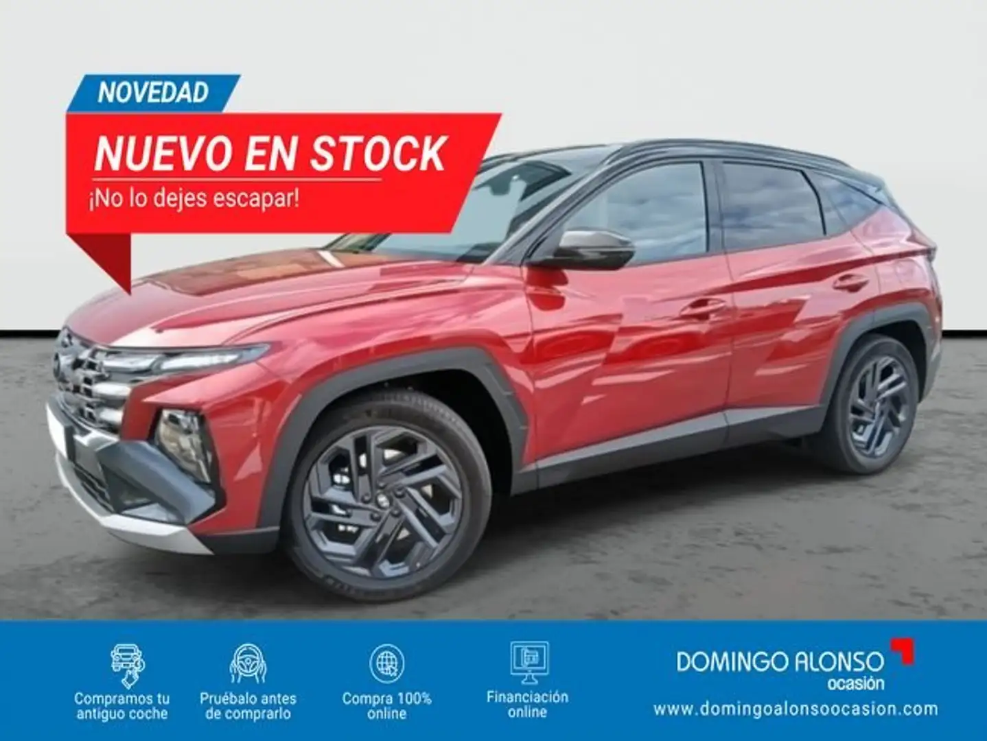 Hyundai TUCSON FL Híbrido enchufable 1.6 T-GDi (288 CV) AT6 2WD Negro - 1