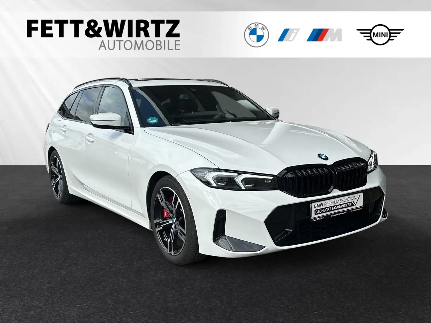 BMW 320 d Touring M Sport Pro|Panorama|HiFi|DA&PA Blanco - 1