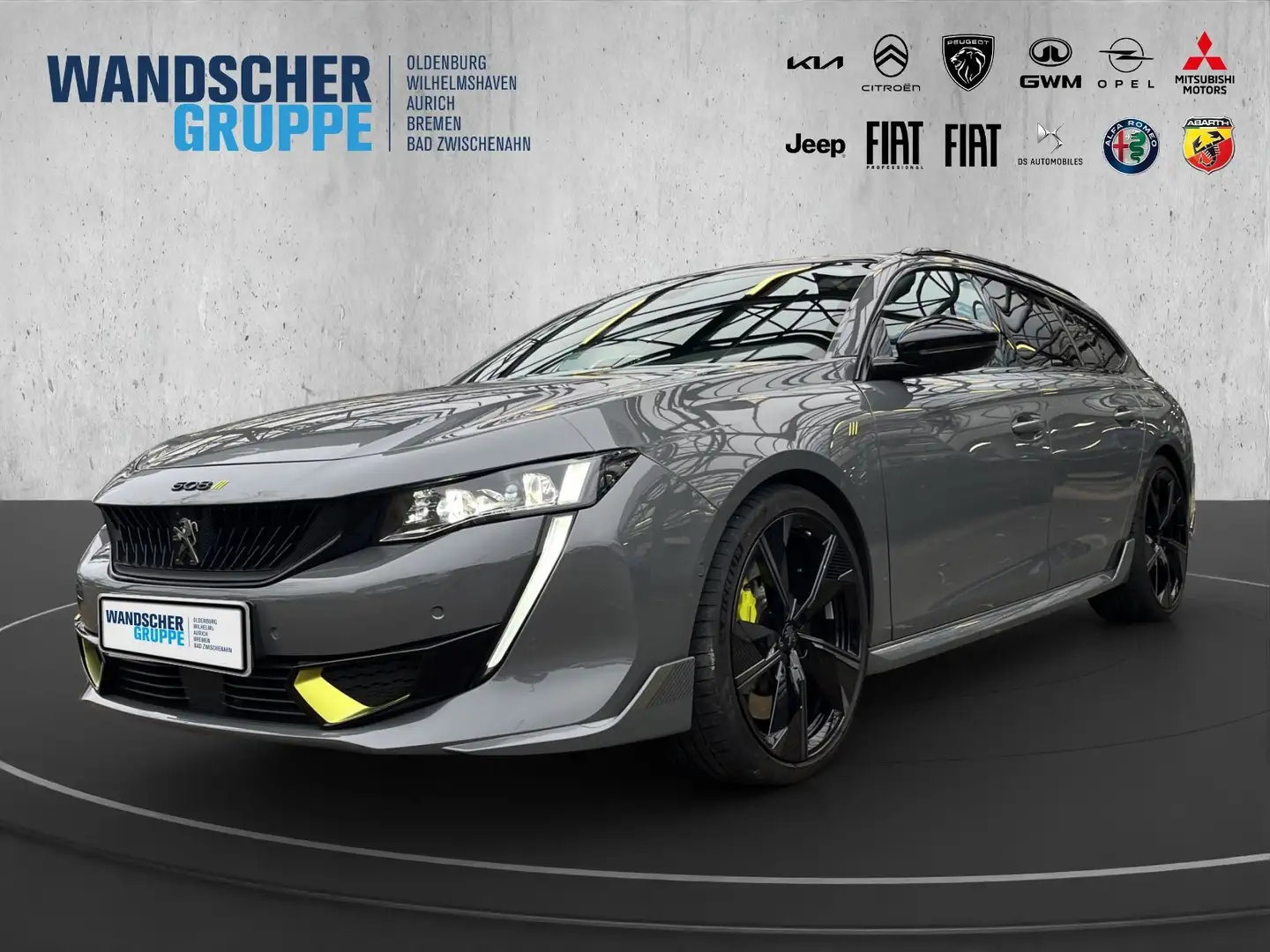 Peugeot 508 SW PSE Hybrid4 360 Navi+SD+RFK+Carplay+SHZ Grau - 1