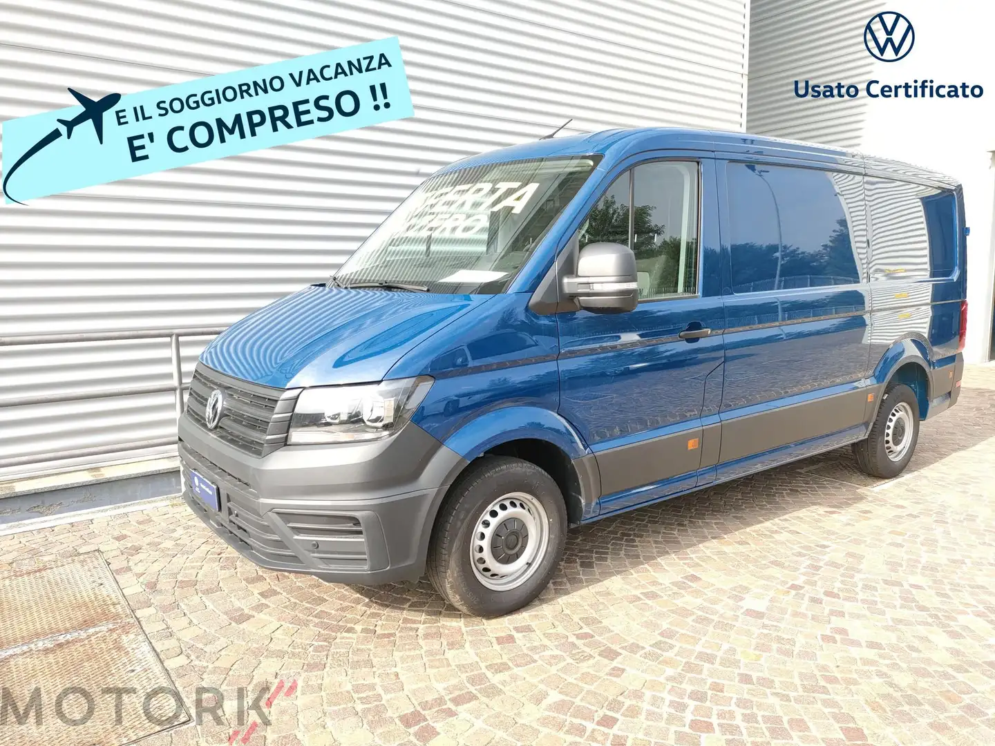 Volkswagen Crafter Crafter 30 2.0 TDI 140CV PM-TA Furgone Business Blu/Azzurro - 1
