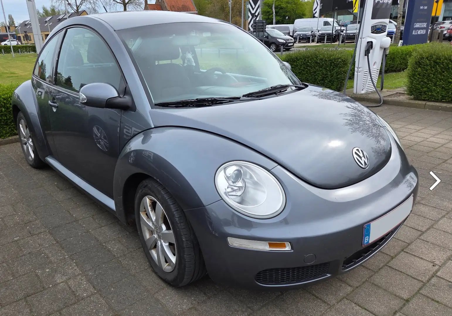 Volkswagen New Beetle New Beetle 1.9 TDi 105 Airco Grijs - 2