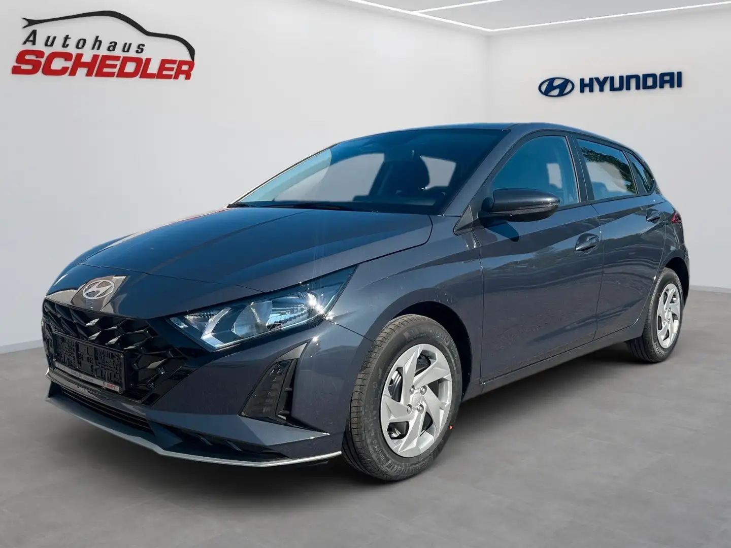 Hyundai i20 Select 1.0 T-GDI 100PS+NAVI+FUNKTIONSP. Grau - 1