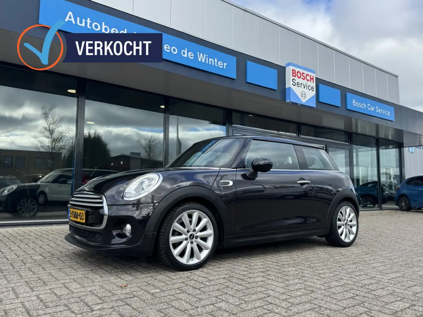 MINI Cooper Mini 1.5 Chili| Clima, Cruise, Navigatie, half led Brun - 1