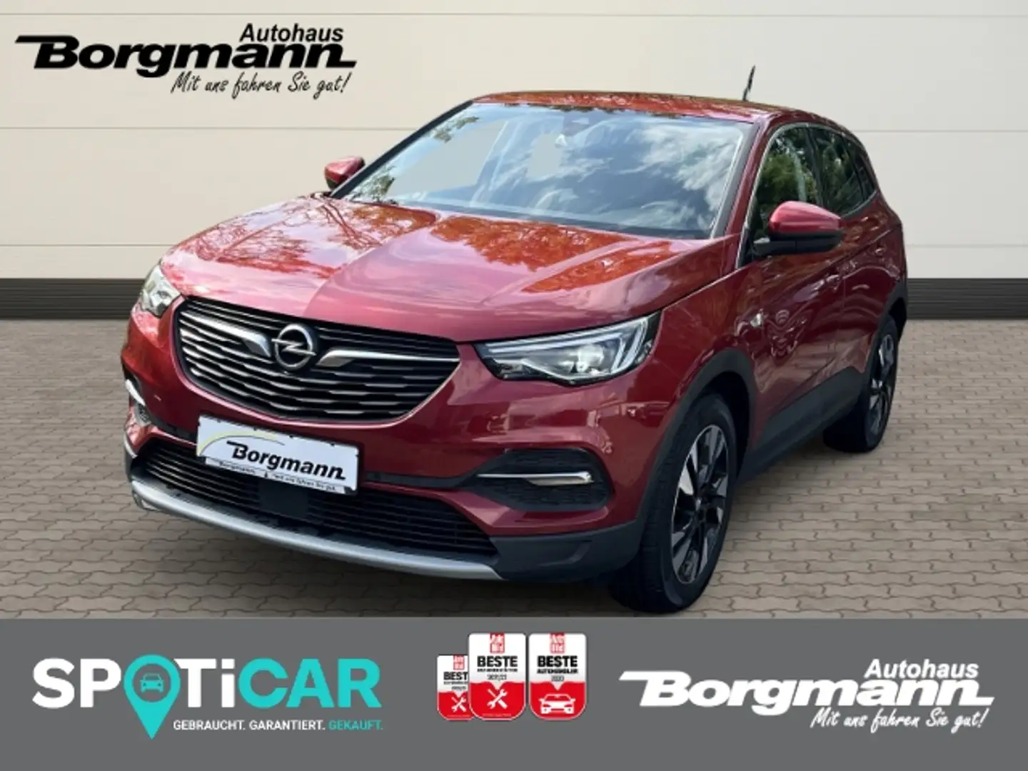 Opel Grandland INNOVATION 1.5 D EU6d-T GRANDL. X INNO 1.5D(96)AT8 Rot - 1