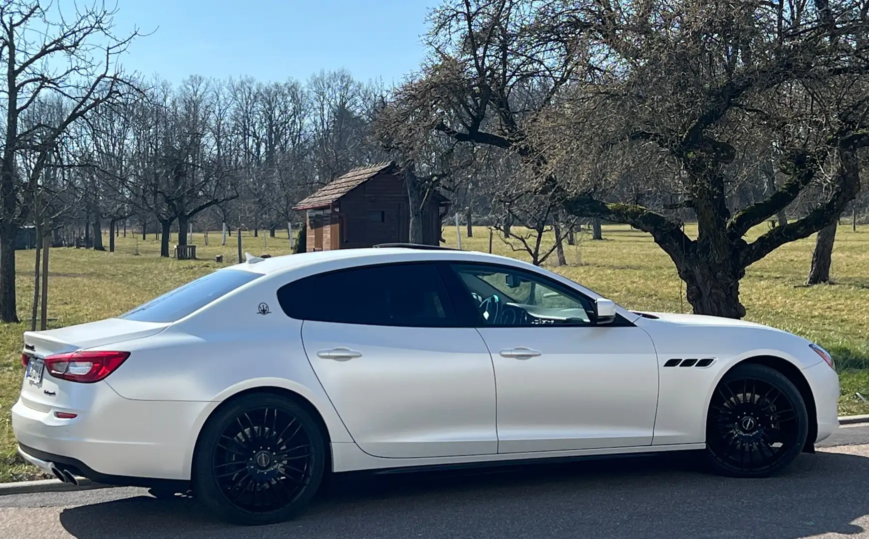 Maserati Quattroporte D Automatik guter Zustand Tüv Neu Blanc - 1