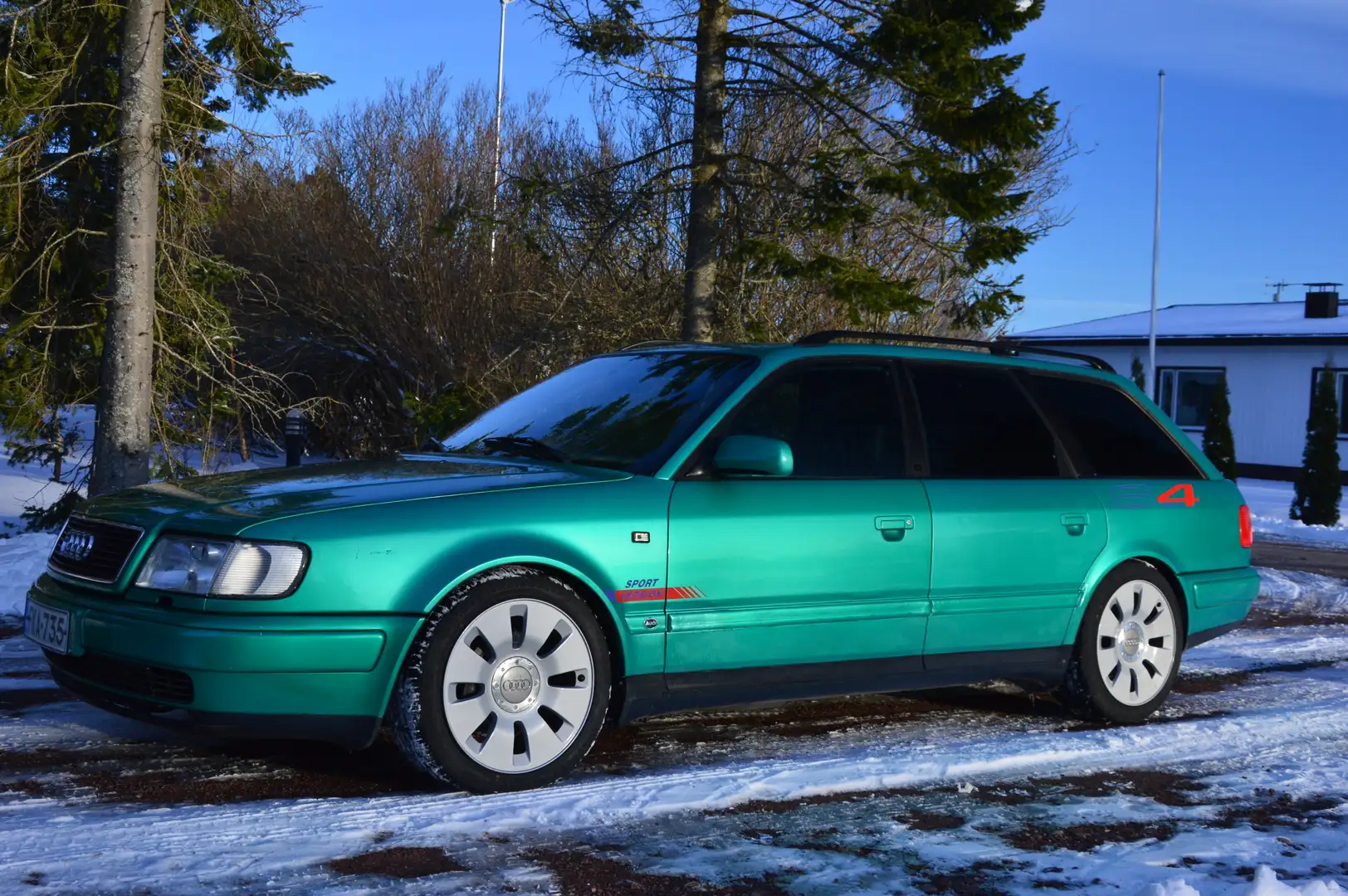 Audi 100 100 Avant S4 4.2 Yeşil - 1