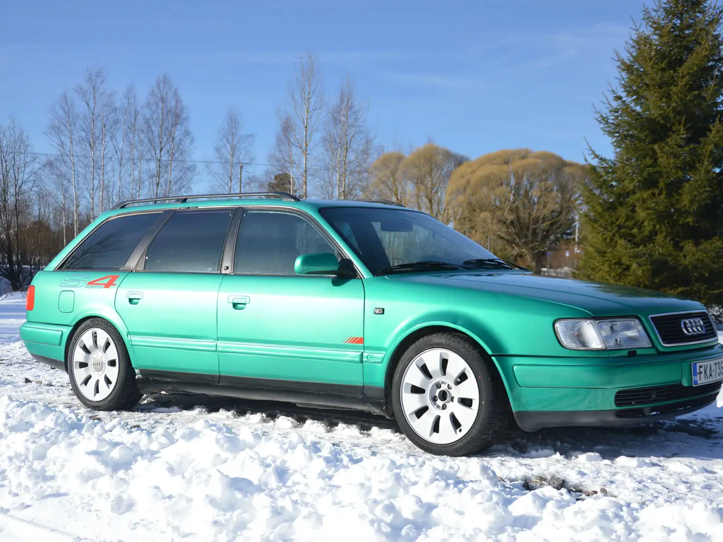 Audi 100 100 Avant S4 4.2 Yeşil - 2