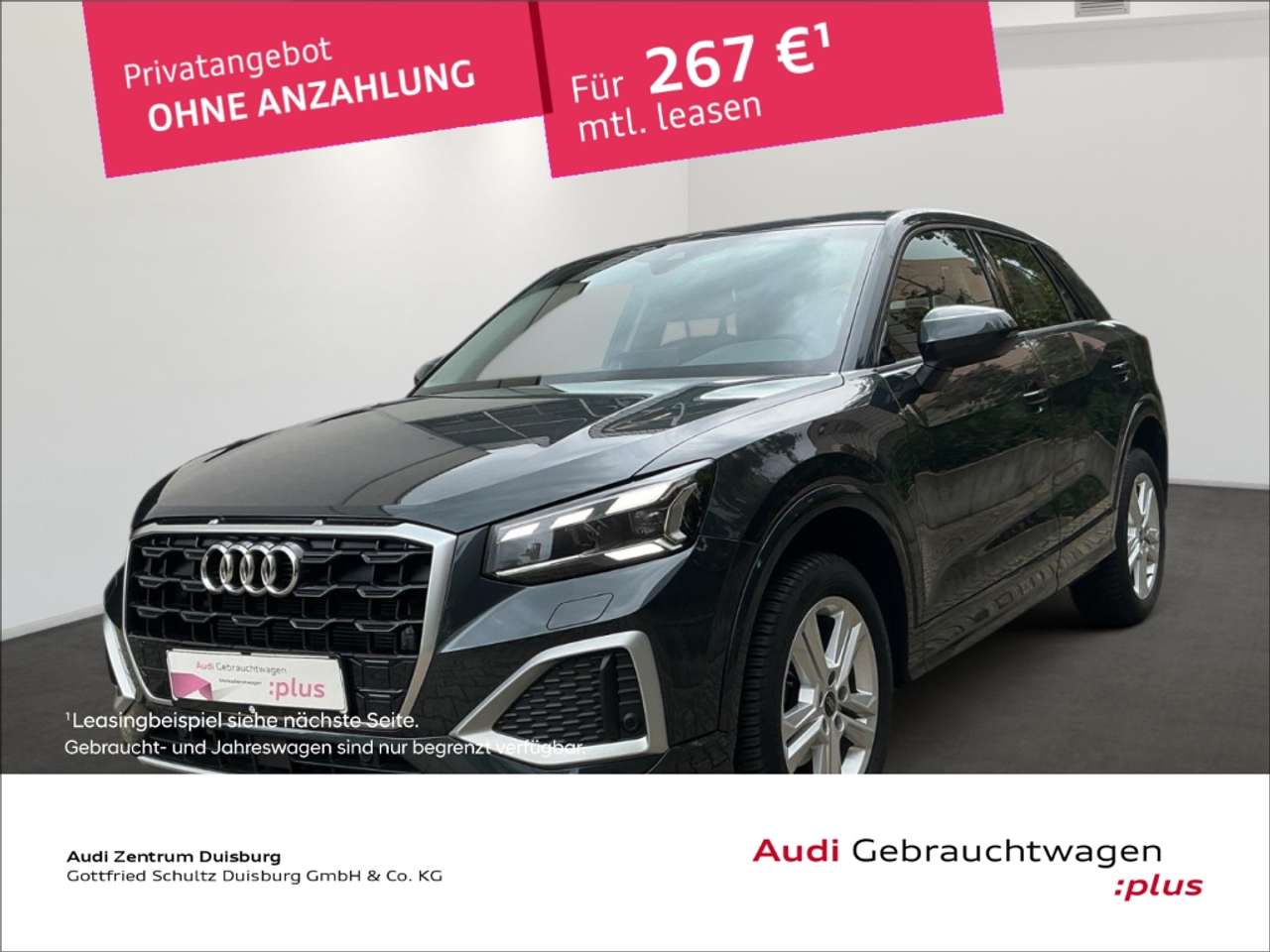 Audi Q2 2023 — advanced 35 TFSI S tronic LED ACC El. Apple CarPla
