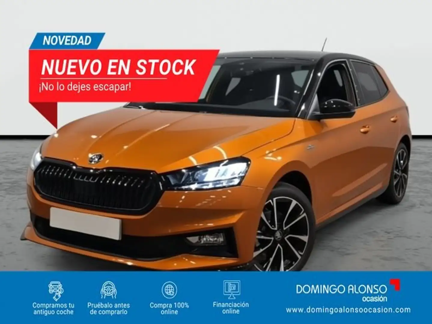 Skoda Fabia Monte Carlo Advanced 1.0 TSI 85 kW (116 CV) Manual Naranja - 1