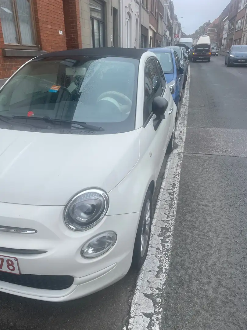 Fiat 500 0.9 T TwinAir Sport MTA Blanc - 1