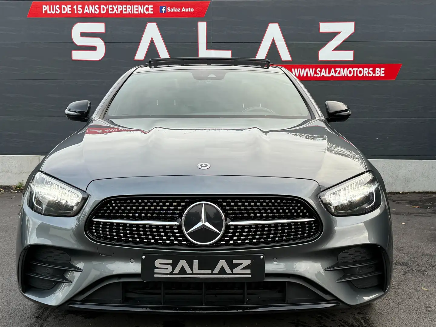 Mercedes-Benz E 220 E 220 d Business Solution AMG_TOIT OUVR_CUIR_CAM Grijs - 2