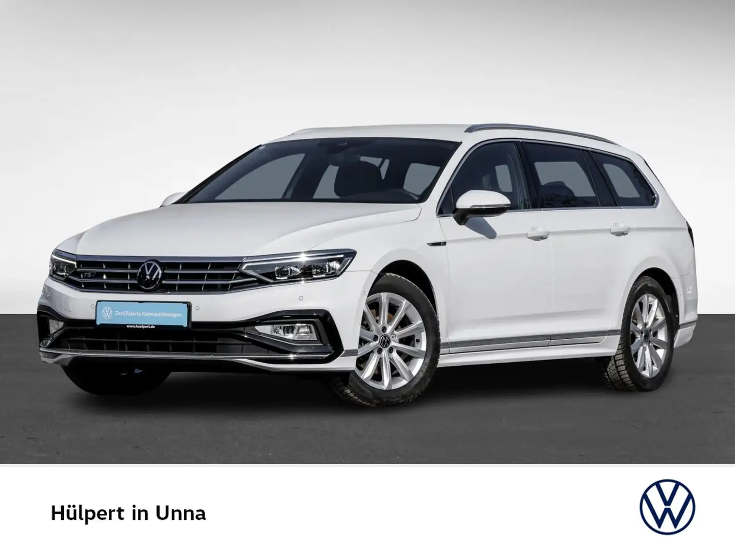 Volkswagen Passat Variant 2.0 R-LINE LEDER STANDHZ AHK LM19 Bianco - 2