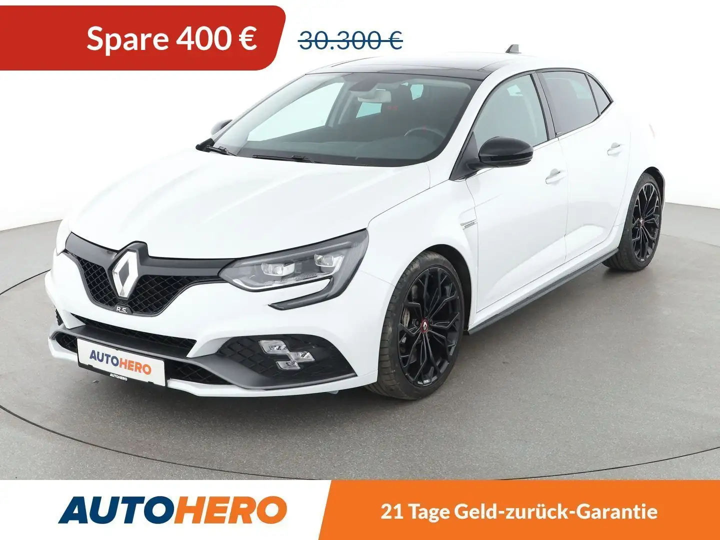Renault Megane 1.8 TCe R.S. Aut*NAVI*LED*TEMPO*PDC*GARANTIE* Weiß - 1