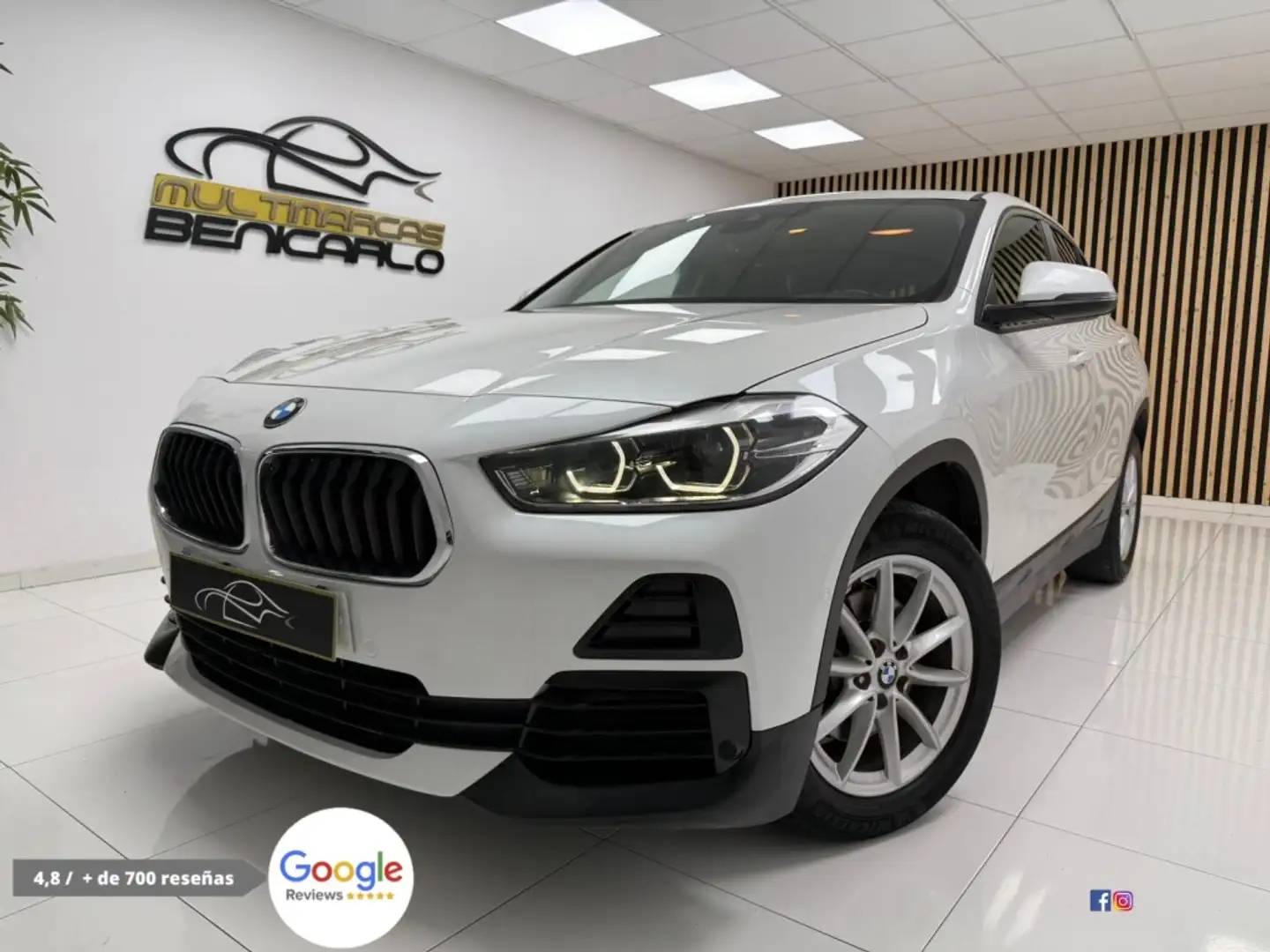 BMW X2 sDrive 18iA Blanc - 2