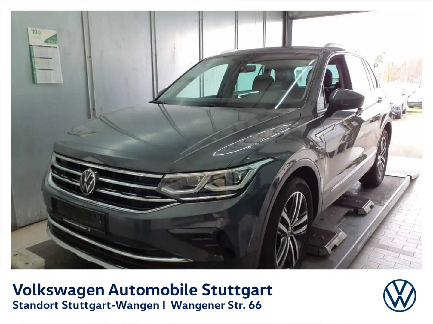 Volkswagen Tiguan Elegance 2.0 TSI DSG Navi Kamera AHK ACC Grau - 1