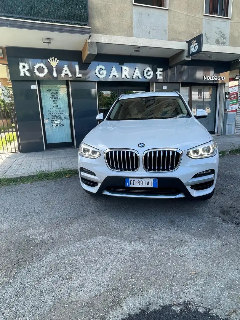 BMW X3 X3 xdrive20d mhev 48V xLine auto Blanc - 1