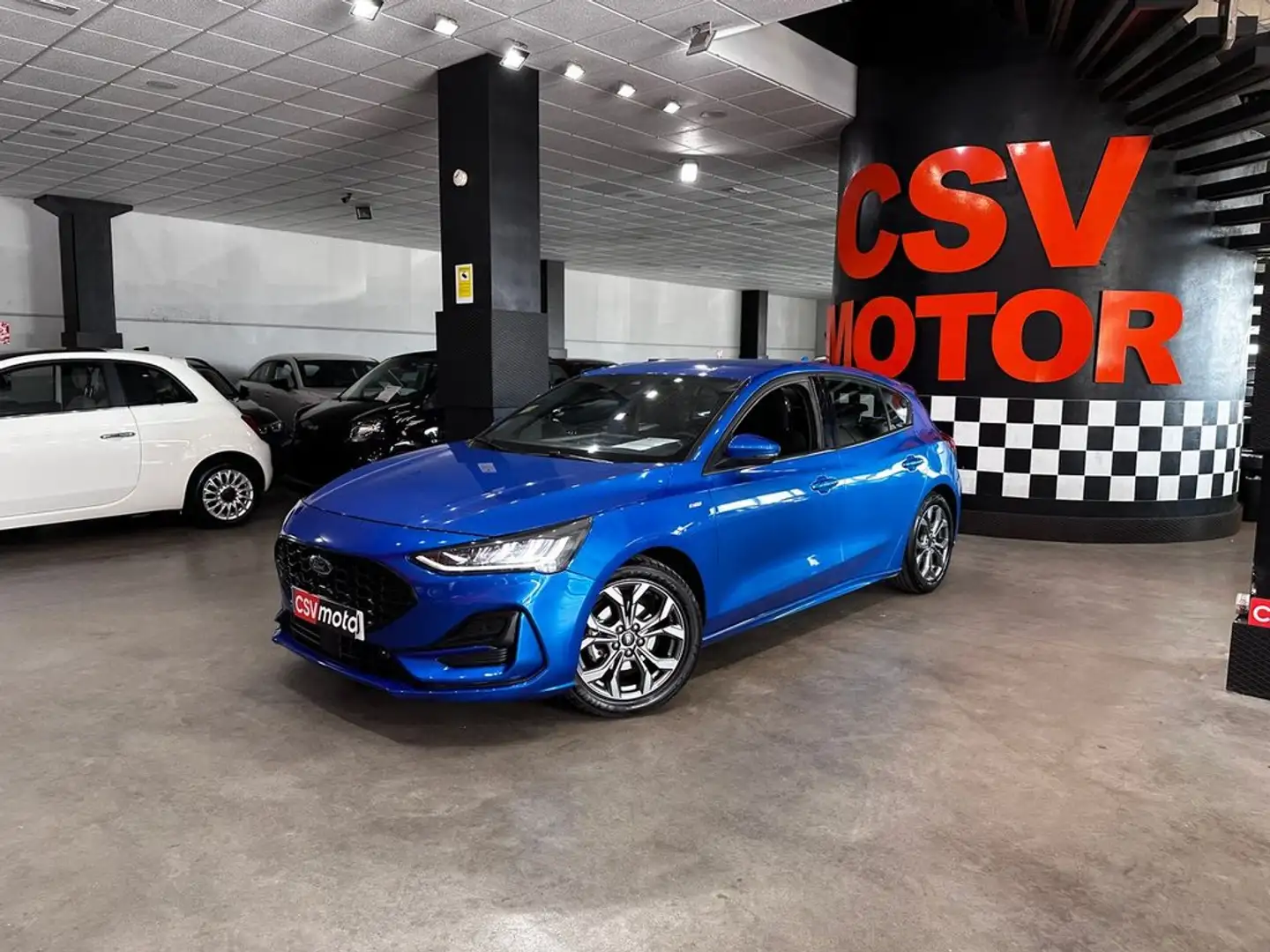 Ford Focus 1.0 Ecoboost MHEV 92kW ST-Line Azul - 2