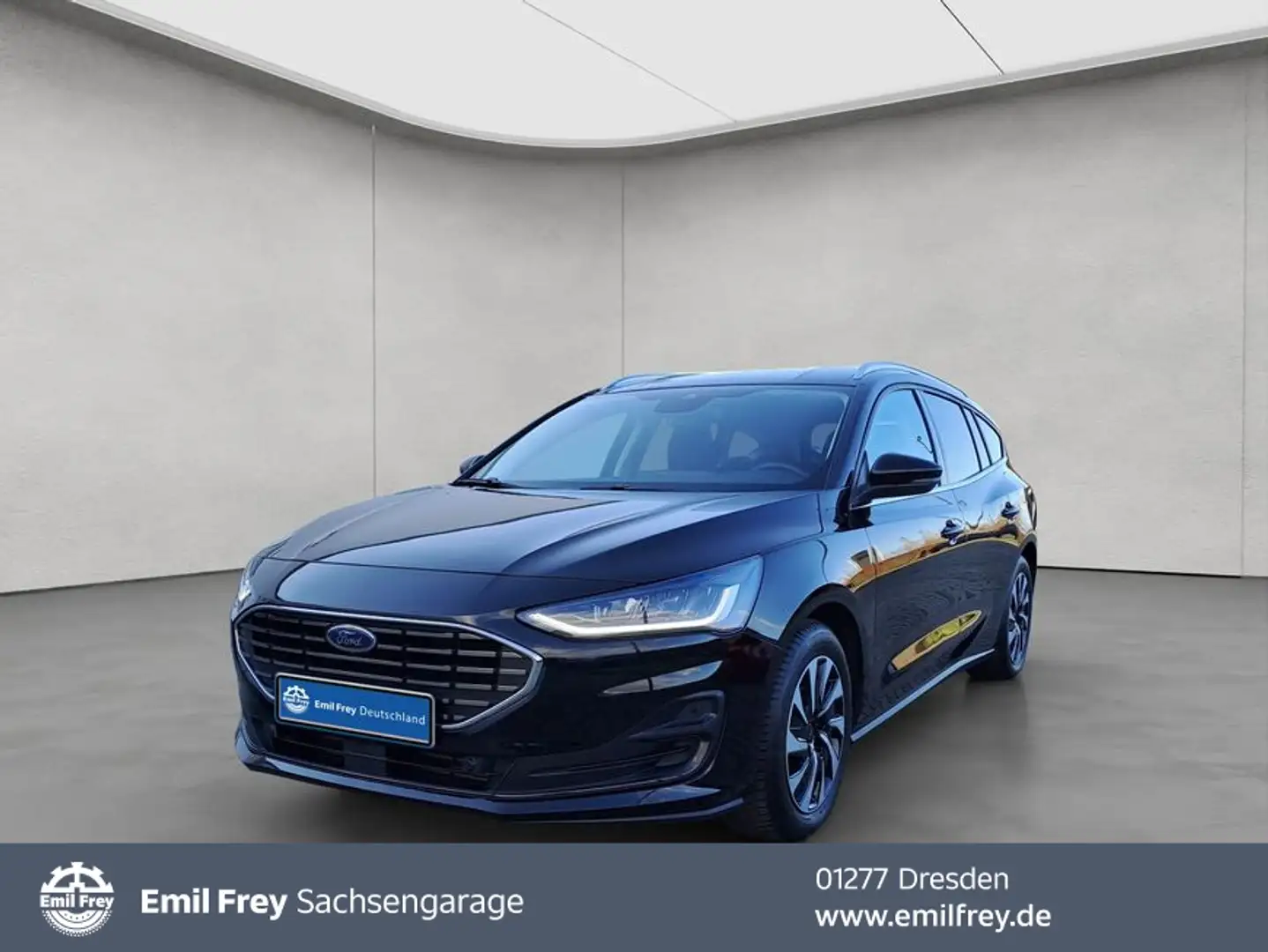 Ford Focus Turnier 1.0 EcoBoost Hybrid TITANIUM Sitzhzg Schwarz - 1