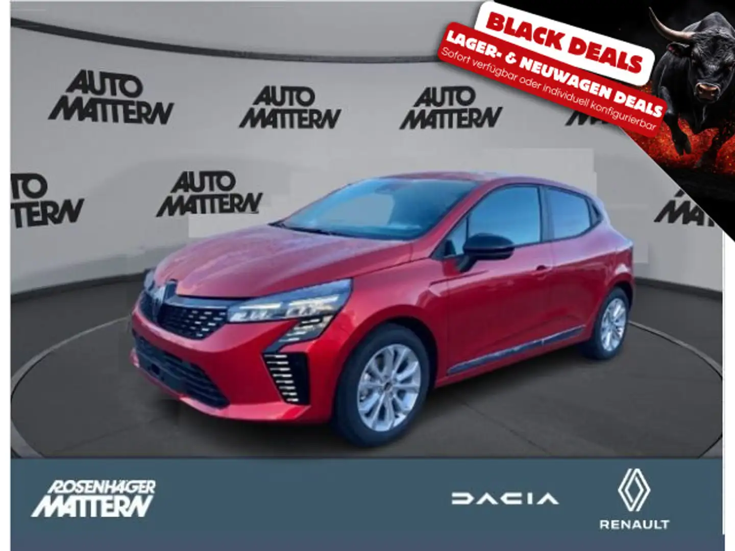 Renault Clio V Evolution TCe 100  ( LPG-Flüssiggas ) Rot - 1