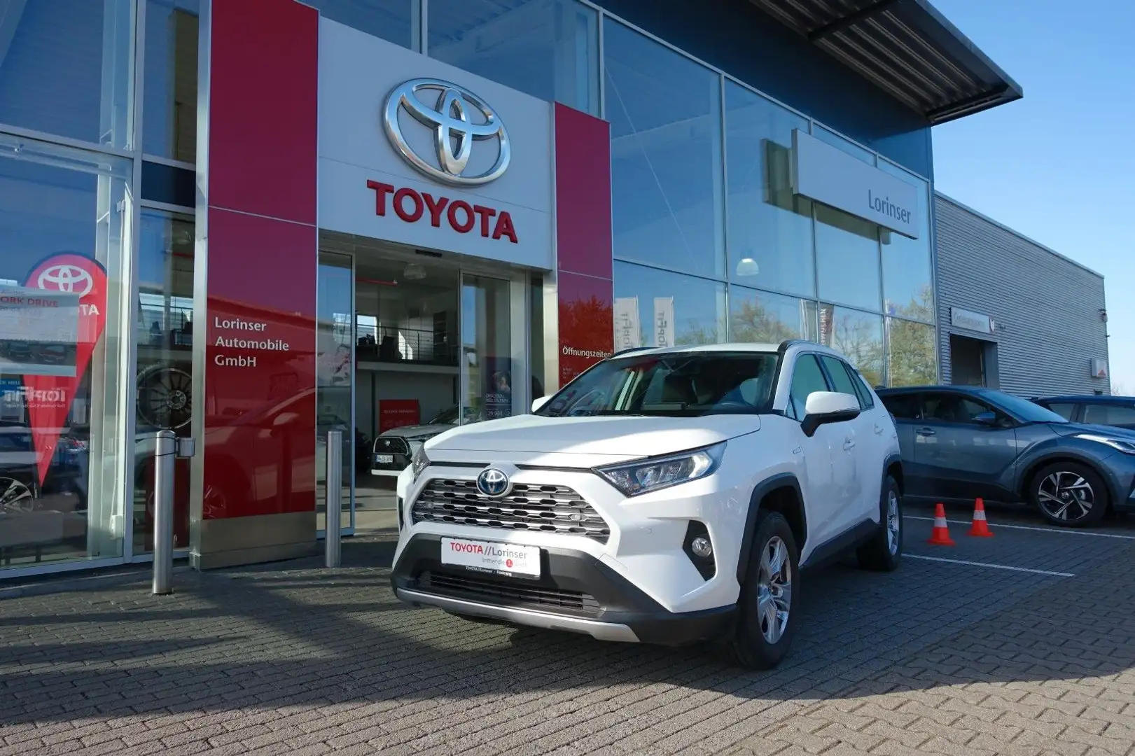 Toyota RAV 4 RAV4 Hybrid 4x2 Business Edition *AHK* Wit - 1