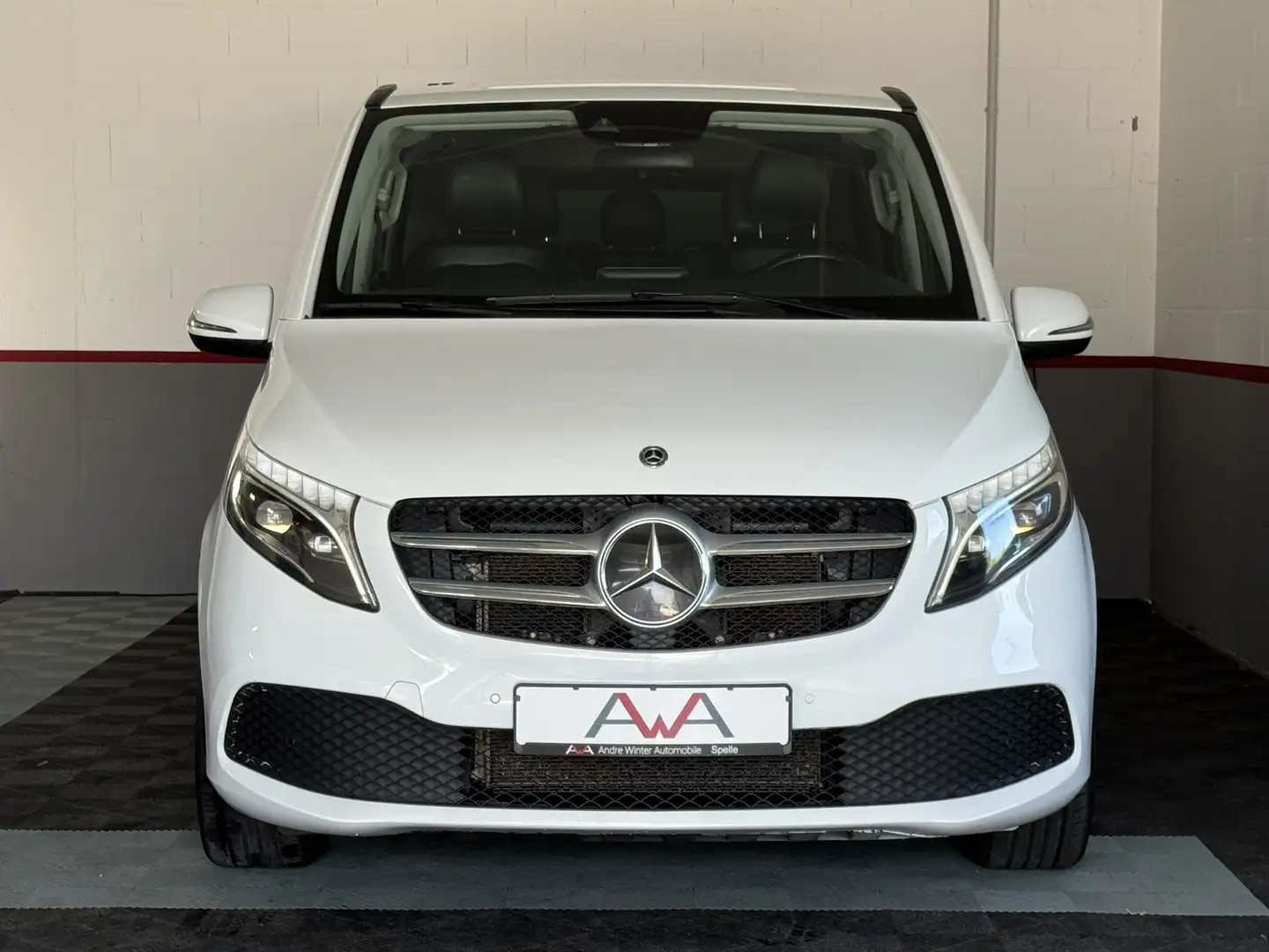 Mercedes-Benz V 300 d lang 7-Sitze Leder LED ACC Ambiente Kam. Blanc - 2