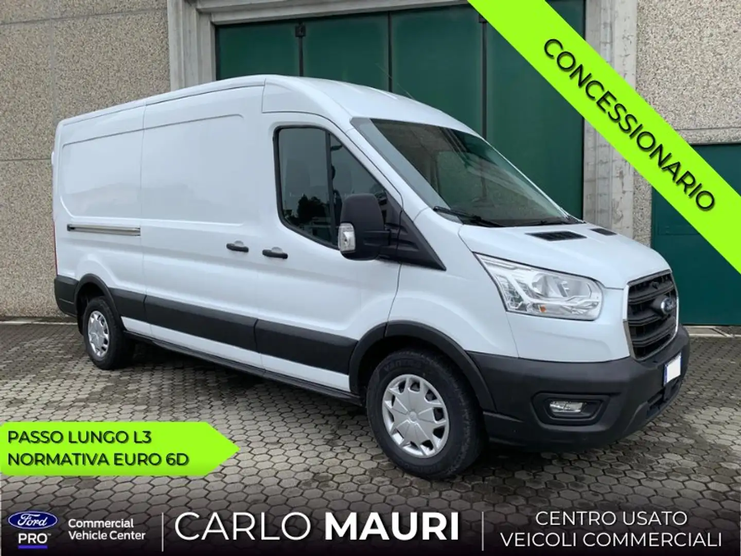 Ford Transit 350 Van L3 H2 Trend | Euro 6d Weiß - 1