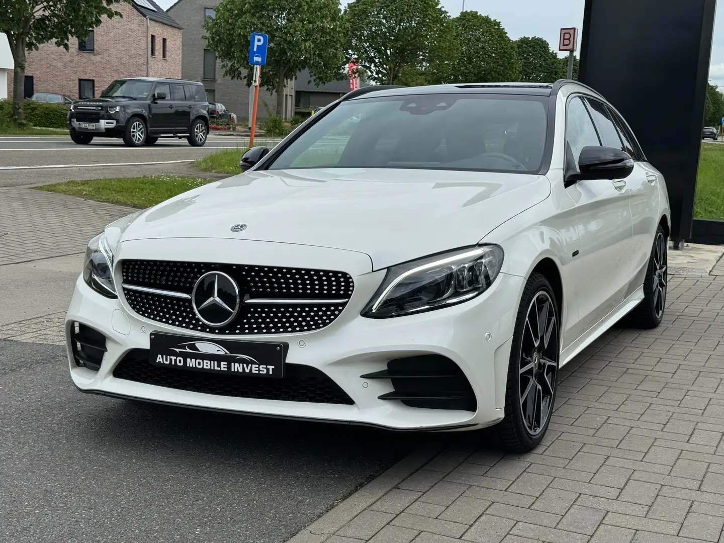 Mercedes-Benz C 300 e PHEV PANO ROOF BURMEISTER SOLD! White - 2