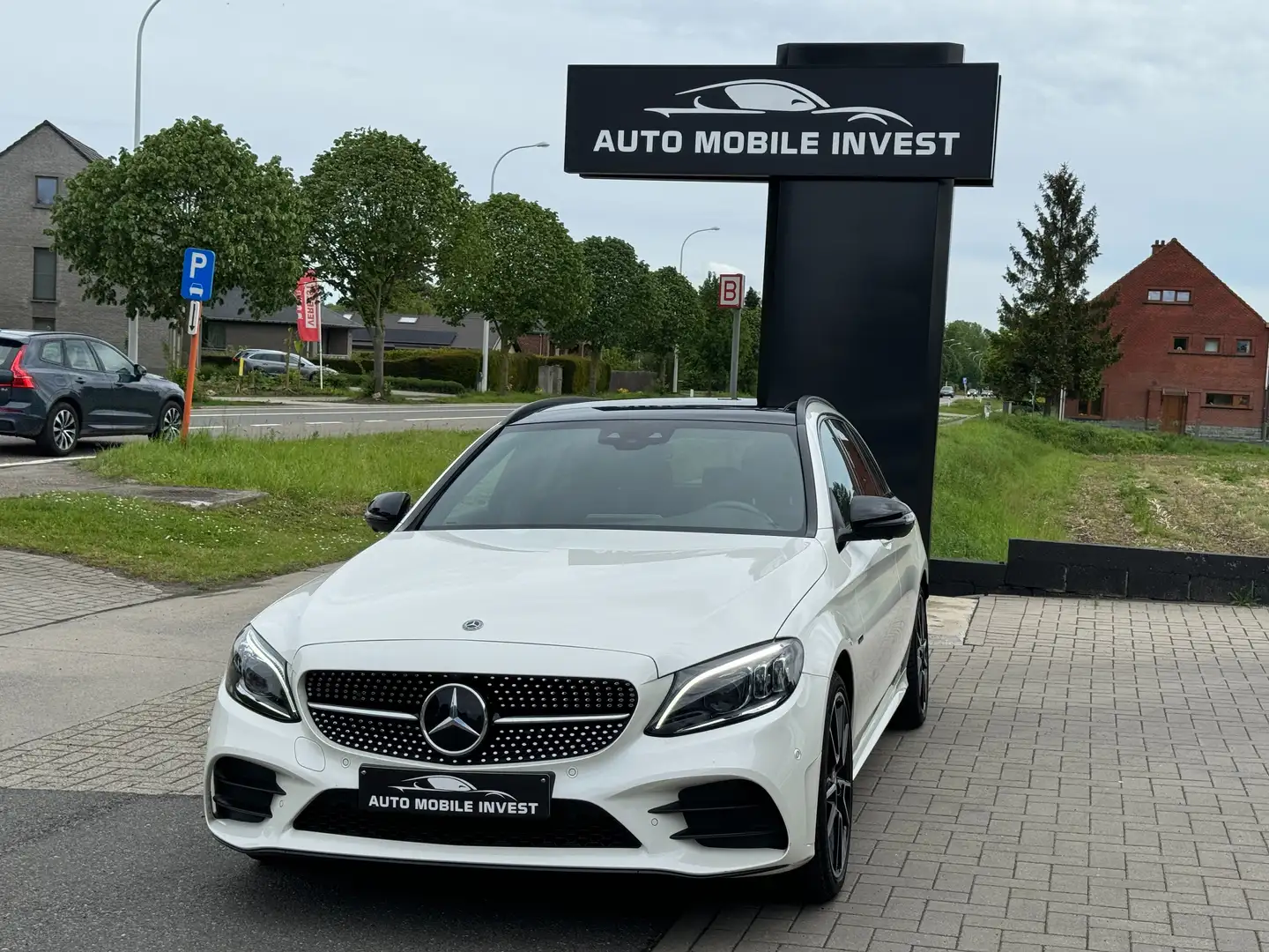 Mercedes-Benz C 300 e PHEV PANO ROOF BURMEISTER RESERVED Blanc - 1