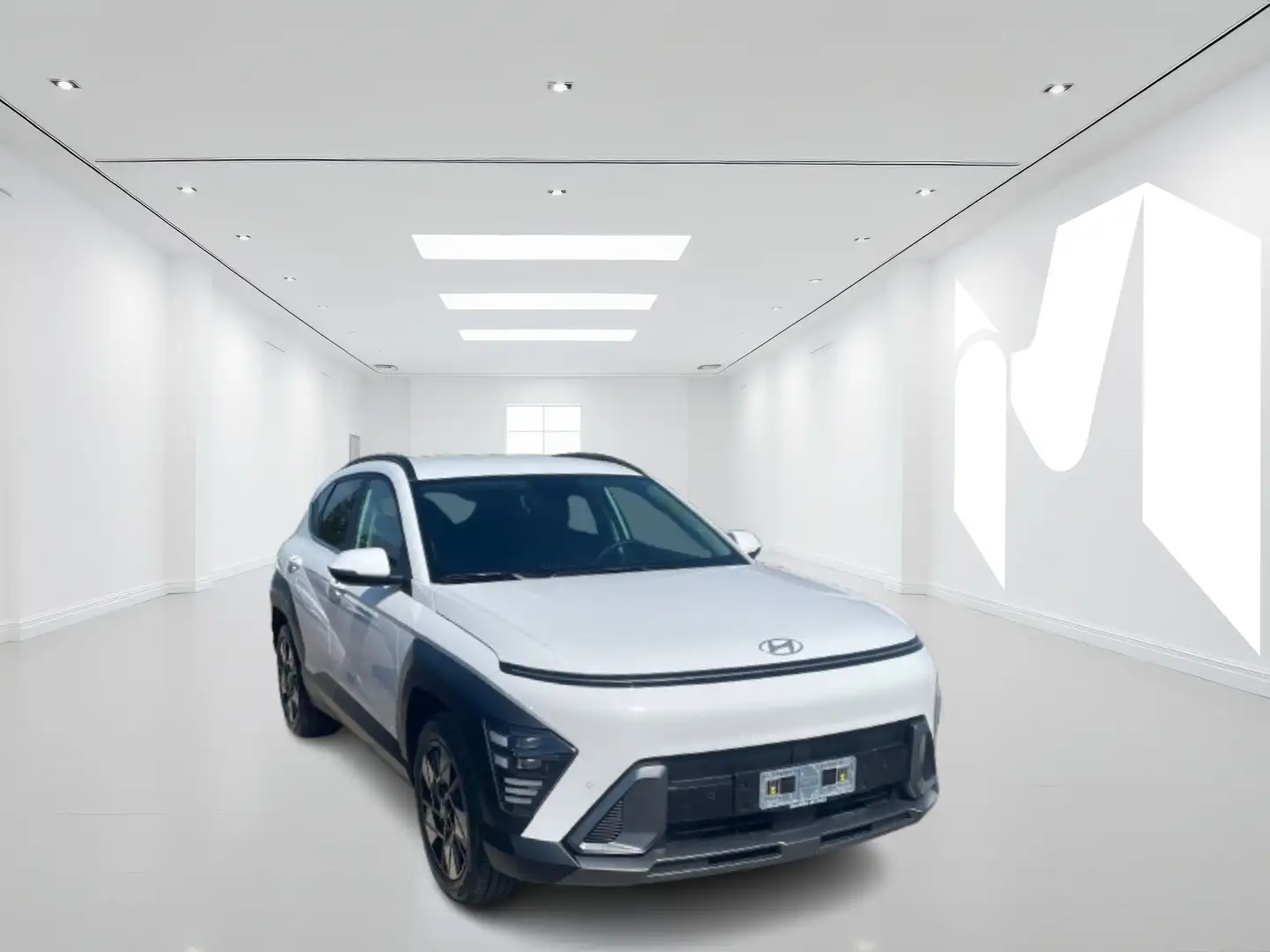 Hyundai KONA KONA HEV MY25 1.6 GDI XLINE GY411KW TASSO 0% Bianco - 1