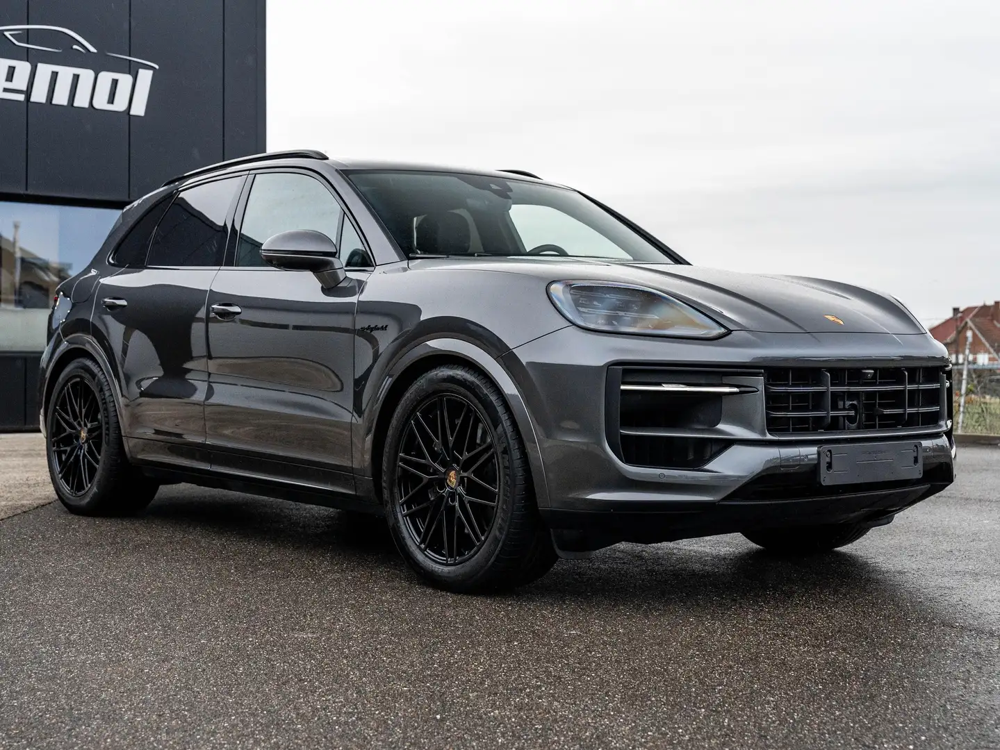 Porsche Cayenne E-Hybrid Achterwielaansturing/PPF/bose/Matrix/chr Gris - 1