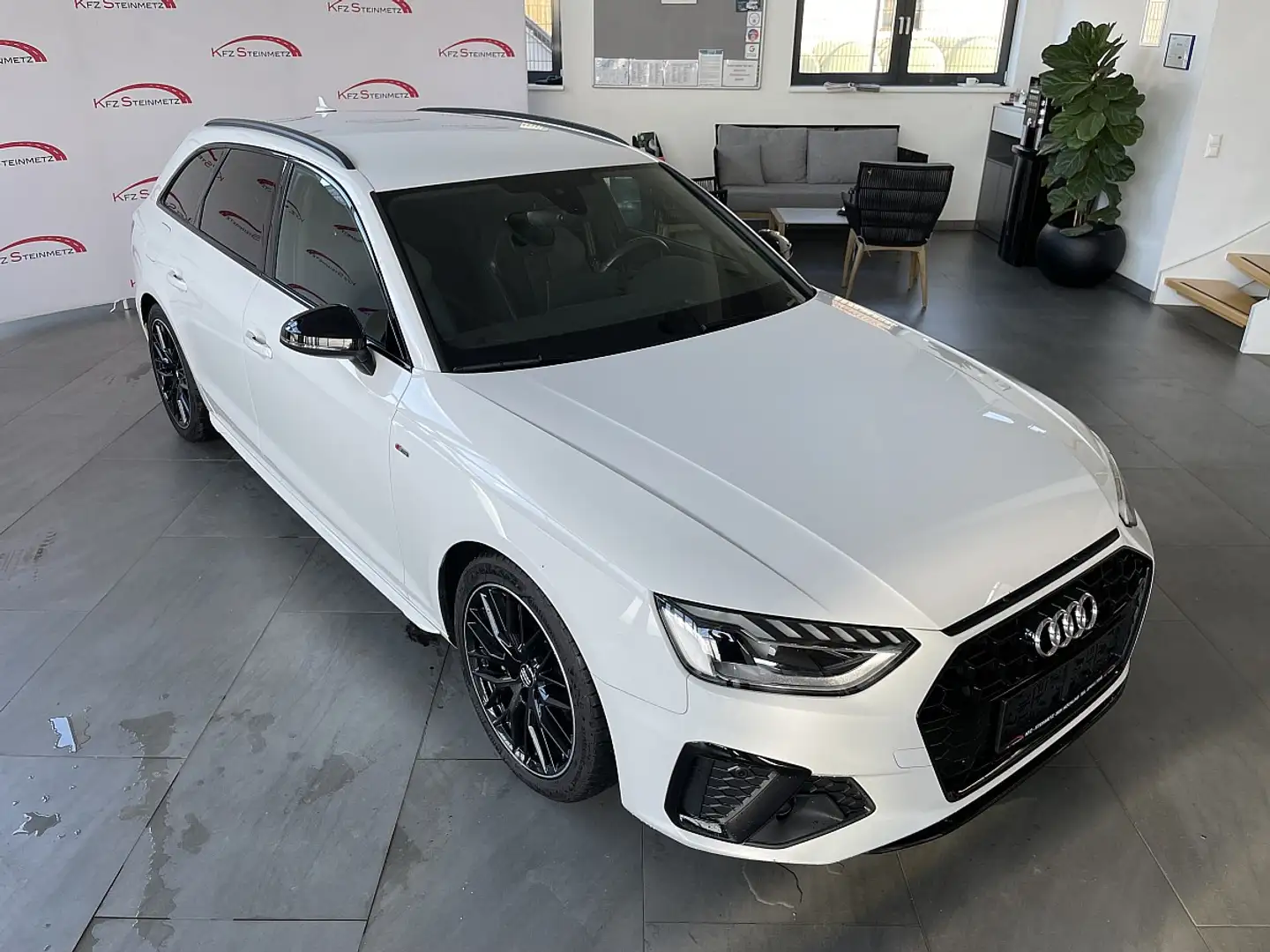 Audi A4 Avant 40 TDI 2x S-line S-tronic,VC, Weiß - 2