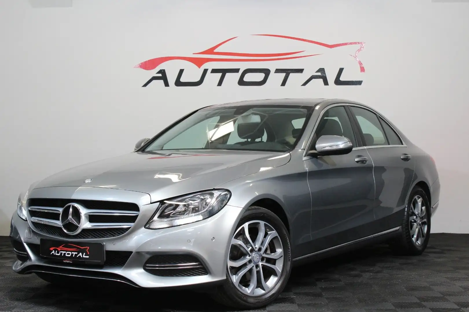 Mercedes-Benz C 180 C Klasse*Limousine*Navi*PDC*Leder*Avantga. Silber - 1