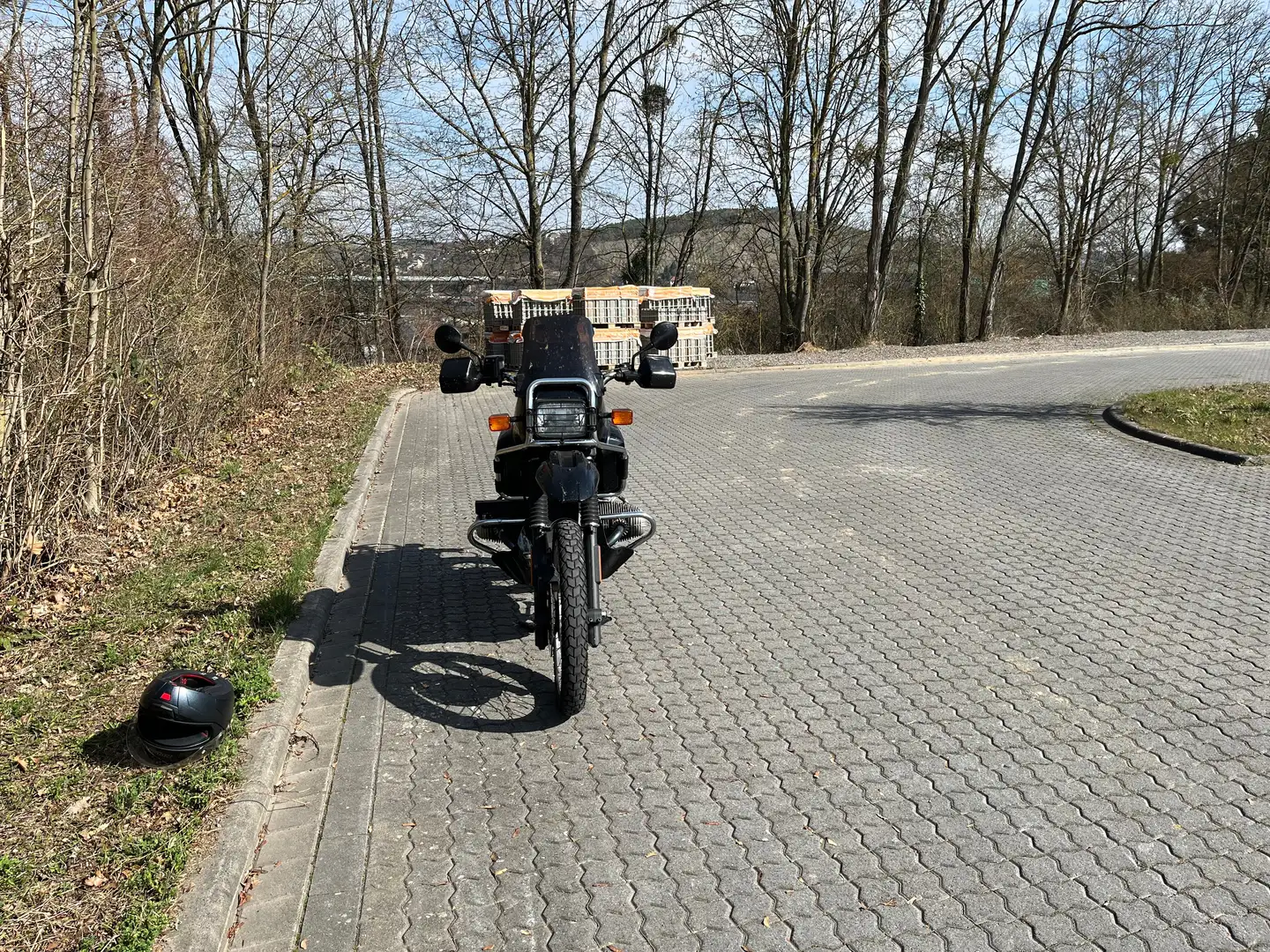 BMW R 100 GS Paris-Dakar classic Siyah - 2
