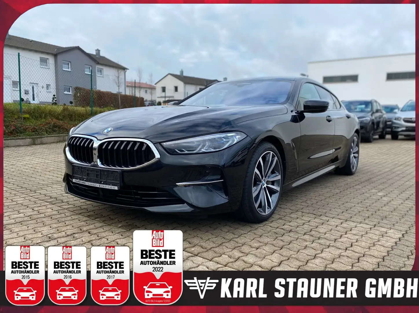 BMW 840 d xDrive Gran Coupe HEAD UP STANDHEIZUNG Black - 1