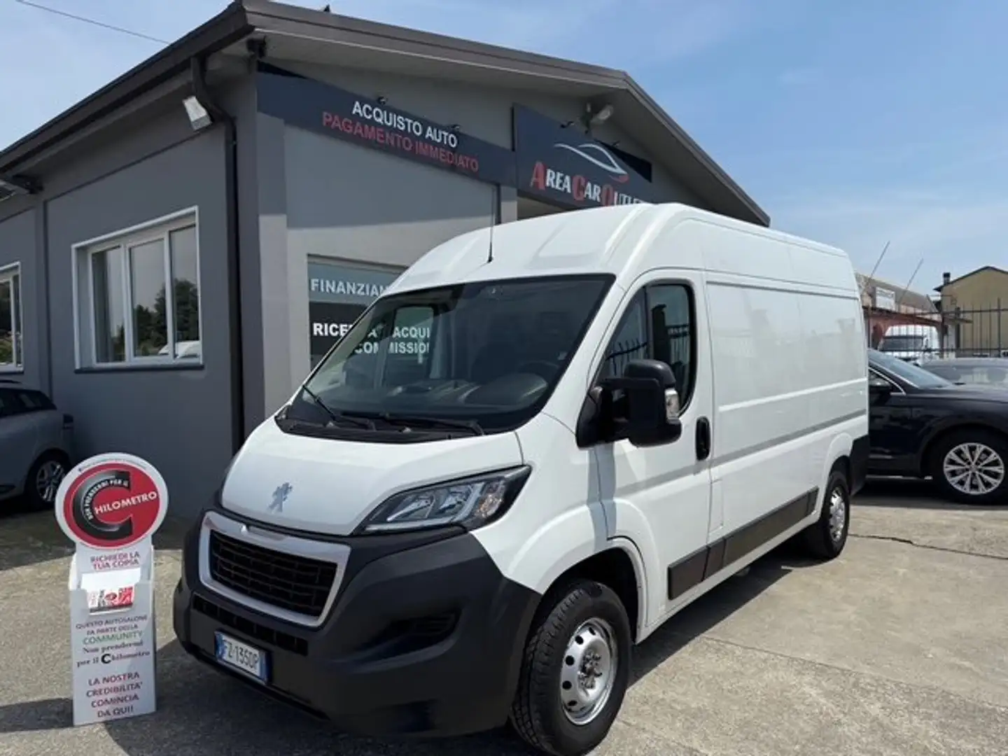 Peugeot Boxer 335 2.2 BlueHDi 140CV*10/2019*KM 106.379*GARANZIA Bianco - 1