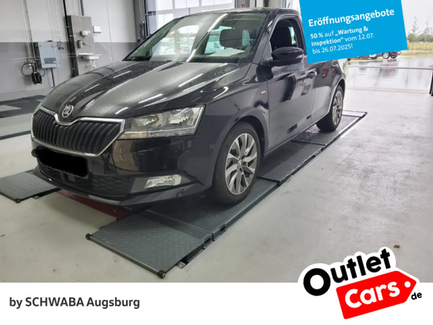 Skoda Fabia Combi CLEVER 1.0 TSI *ACC*AHK*FRONT*16''* Black - 1