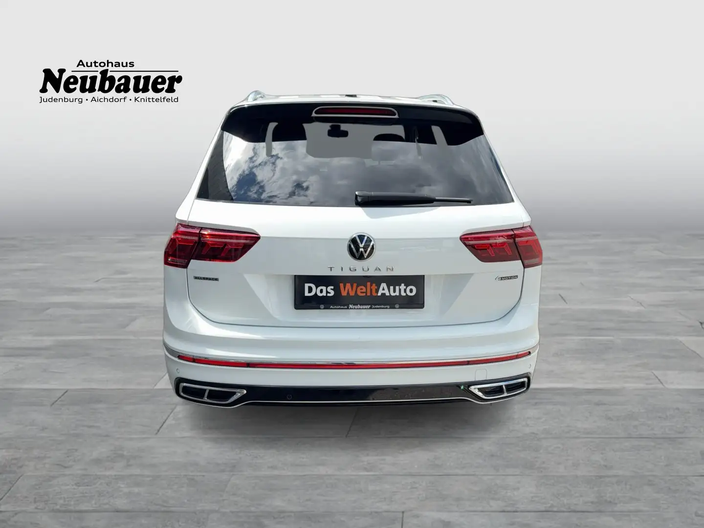 Volkswagen Tiguan Allspace R-Line TDI 4MOTION DSG Weiß - 2