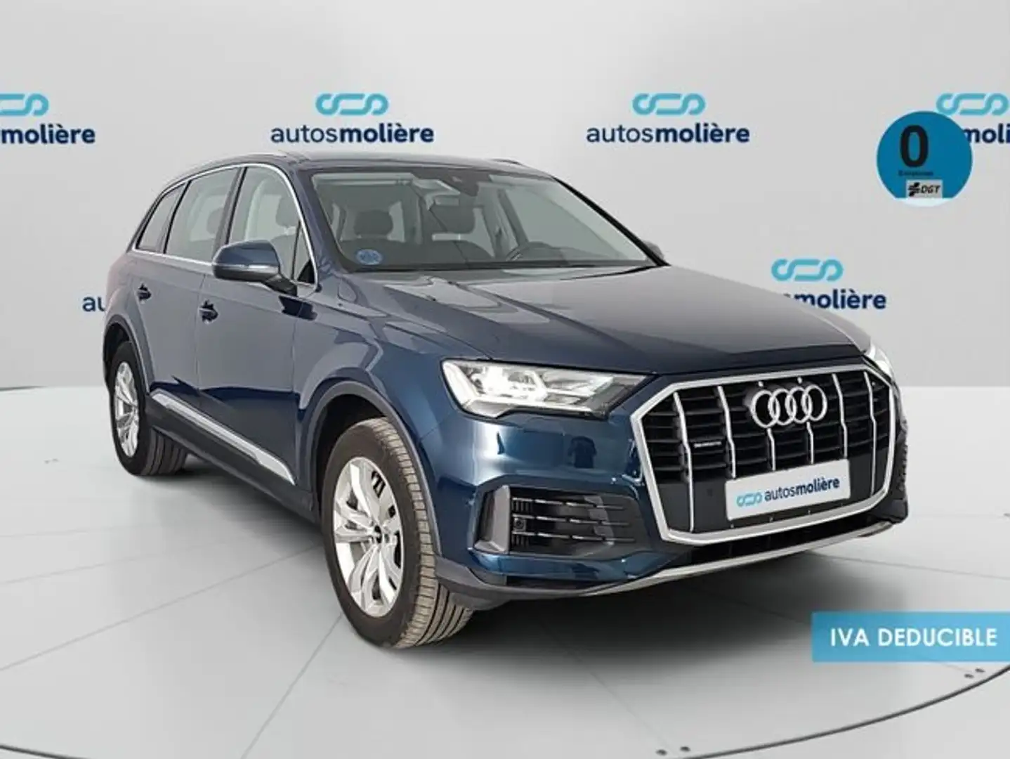 Audi Q7 55 TFSIe quattro 280 kW (381 CV) tiptronic Bleu - 2