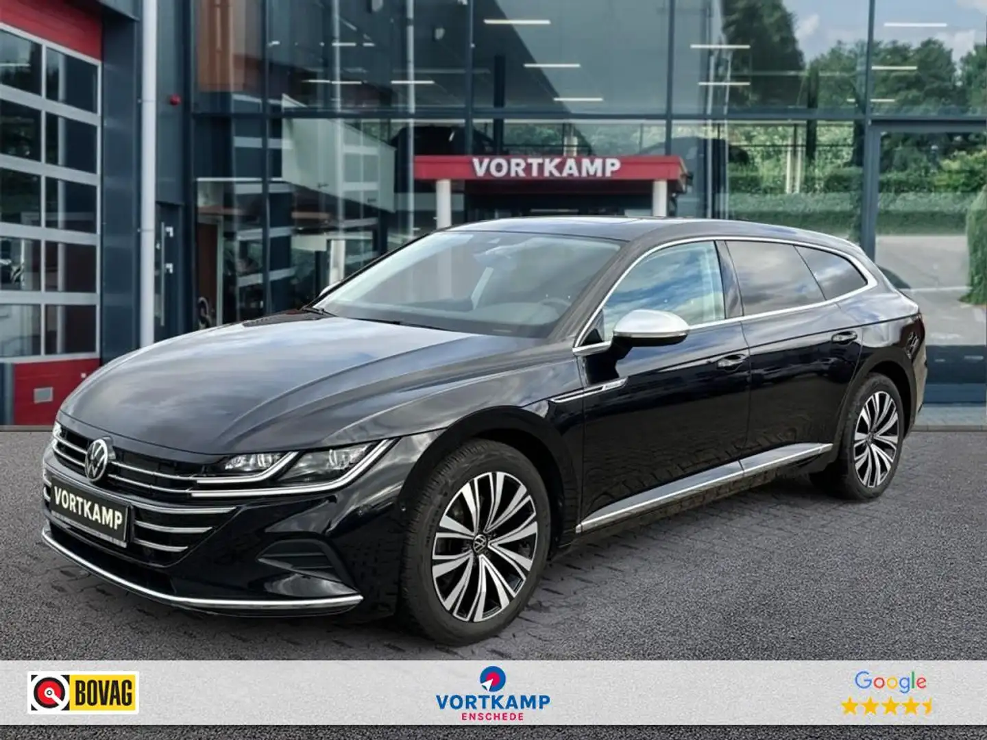 Volkswagen 1.4 TSI EHYBRID ELEGANCE BUSINESS+ PANO-DAK/LEDER/ Чорний - 1