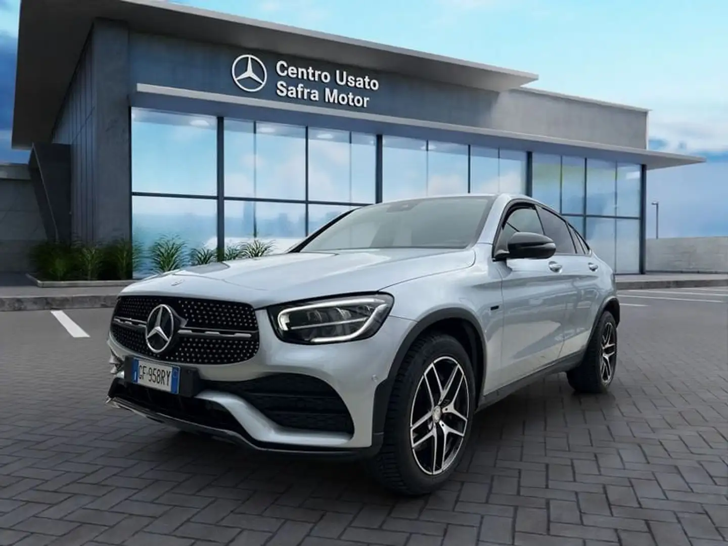 Mercedes-Benz GLC 300 GLC 300 de 4Matic EQ-Power Coupé Premium Argento - 1