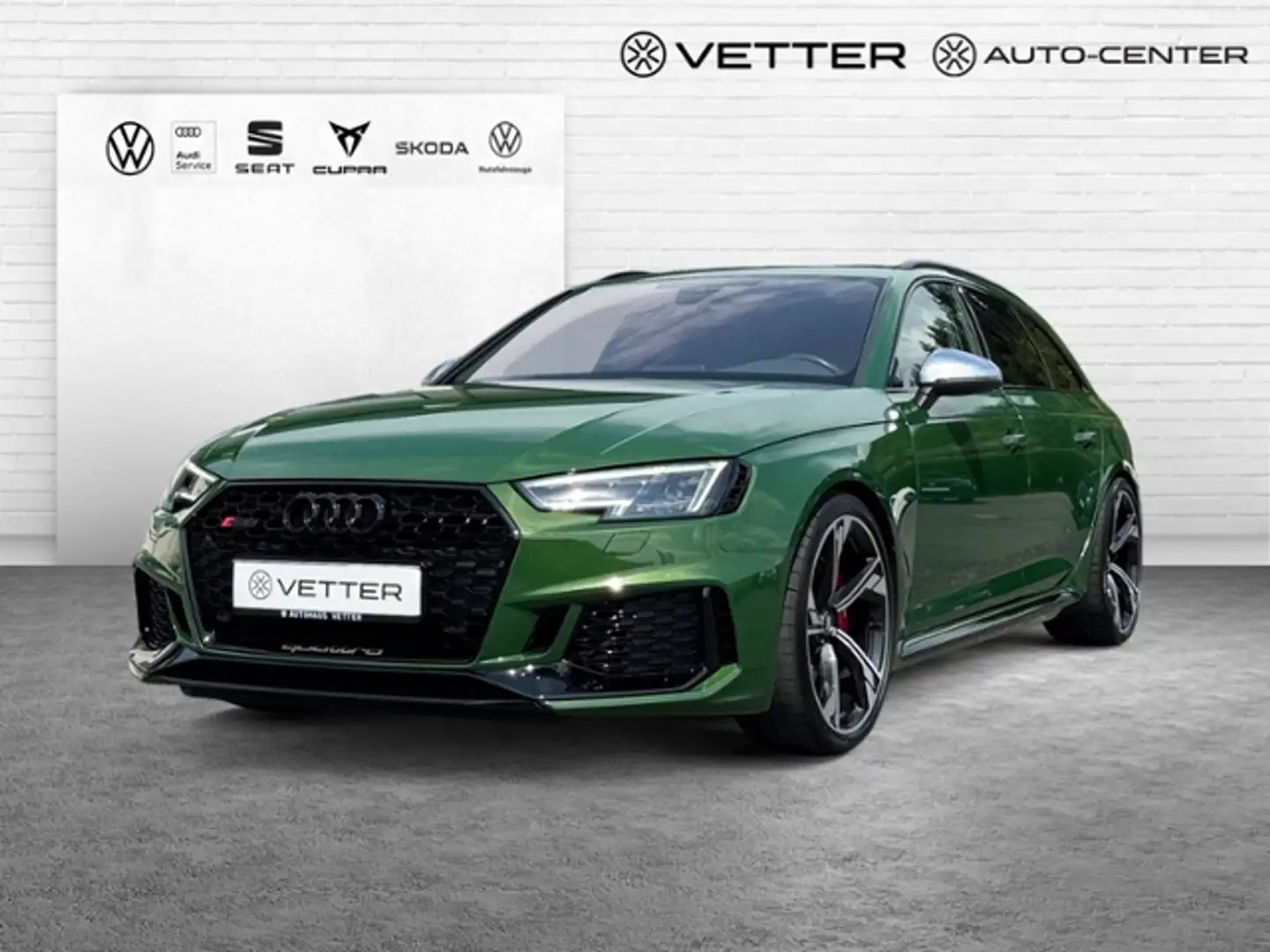 Audi RS4 Avant 2.9 TFSI quattro S tronic KLIMA LED NAVI LE Green - 2