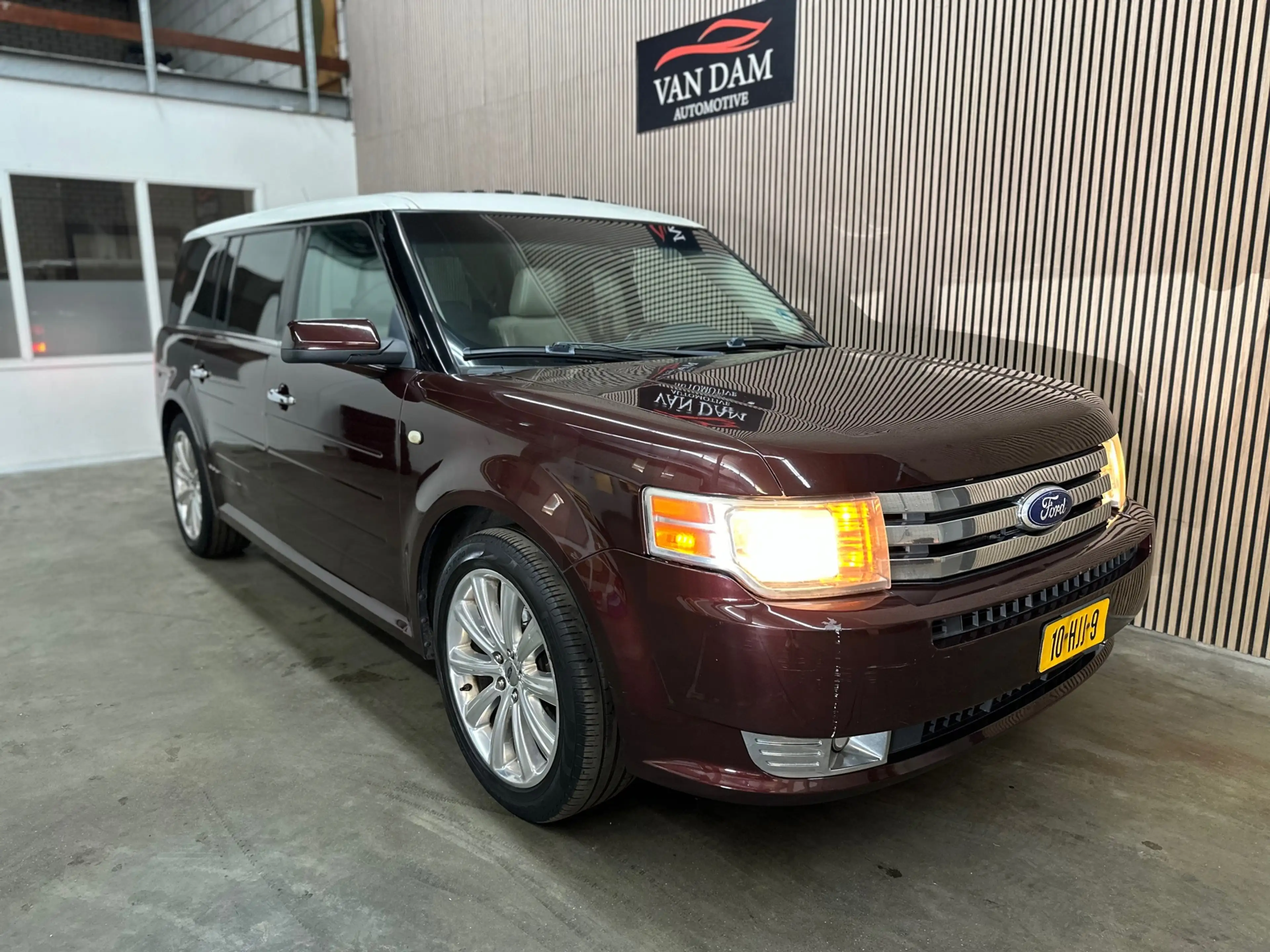 Ford Flex 2009 LPG NAP AUTOMAAT 6PERS. PANO LEER CRUISE — photo 8