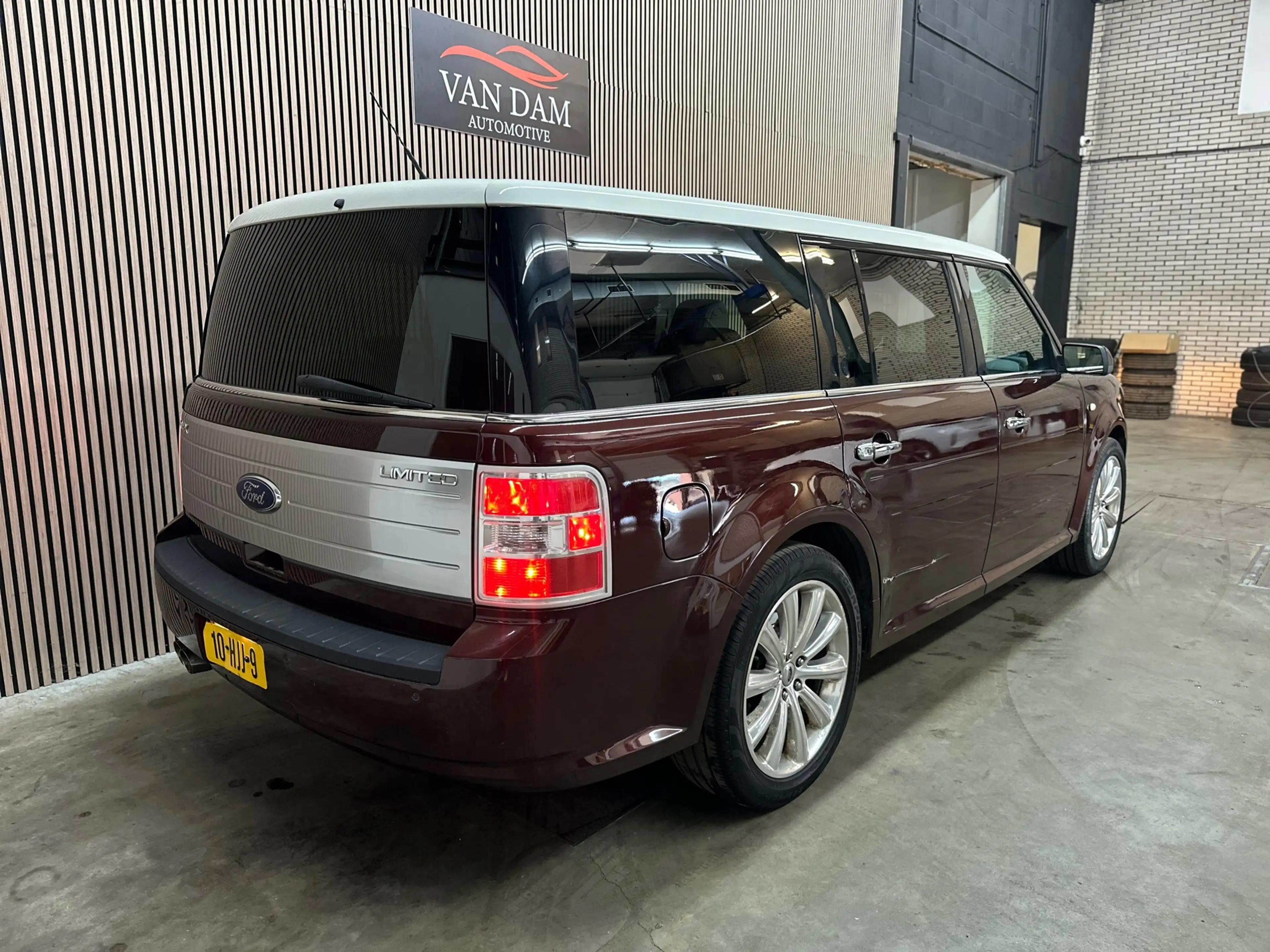Ford Flex 2009 LPG NAP AUTOMAAT 6PERS. PANO LEER CRUISE — photo 10